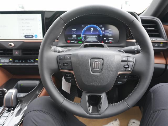 クラウンエステート Z 登録済未使用車 モデリスタフルエアロ 2.5Z E-Four 4WD 茶革(12枚目)