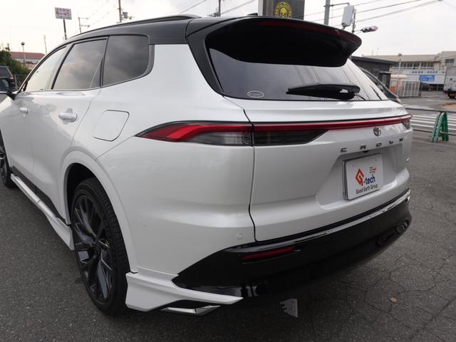 クラウンエステート Z 登録済未使用車 モデリスタフルエアロ 2.5Z E-Four 4WD 茶革(20枚目)