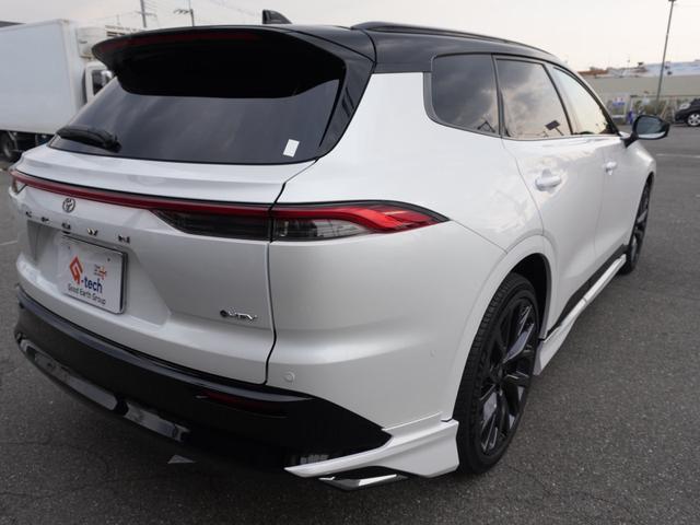 クラウンエステート Z 登録済未使用車 モデリスタフルエアロ 2.5Z E-Four 4WD 茶革(21枚目)