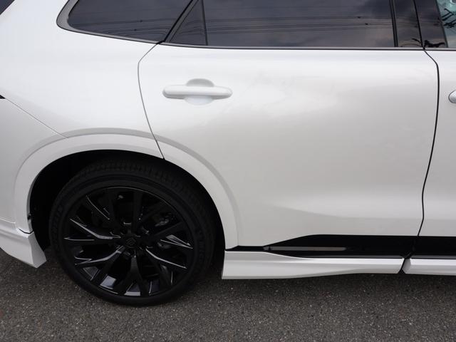 クラウンエステート Z 登録済未使用車 モデリスタフルエアロ 2.5Z E-Four 4WD 茶革(23枚目)