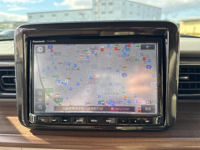 アルトラパンＬＣ Ｘ　前後ドラレコ　メモリーナビ　フルセグ　スマートキー　ＥＴＣ　ハーフレザーシート　シートヒーター　スマートキー　プッシュスタート　ＬＥＤヘッドライト　バックカメラ　ステアスイッチ（30枚目）