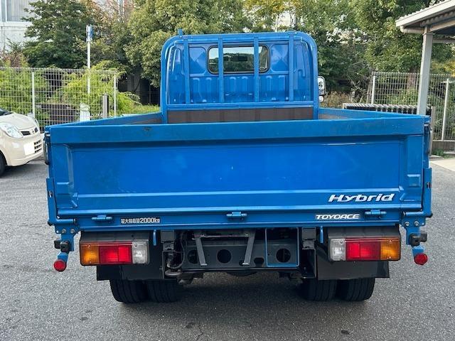 トヨエース 2t平ボデー・ディーゼルハイブリッド車・オートマ・左電格ミラー・パワーウインド・カーナビ・ETC・ドライブレコーダー・バックモニター(6枚目)