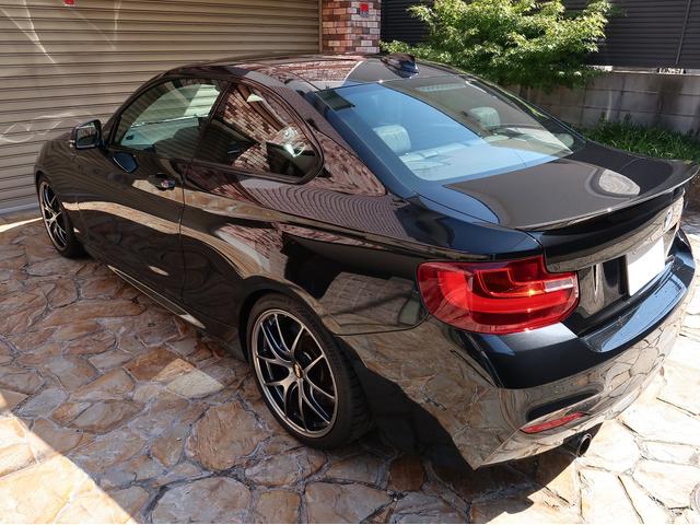 ２シリーズ Ｍ２３５ｉクーペ　６速マニュアル／ＢＢＳ　ＲＩ－Ａ１８インチ／ビルシュタイン／レムスマフラー／Ｍパフォーマンスカーボンパネル／ブラックレザー／ダウンパイプ／ＦＴＰチャージパイプ／純正ナビ／バックカメラＥＴＣ／点検記録簿（10枚目）