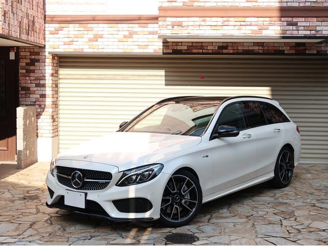 Cクラスステーションワゴン C43 4マチック ステーションワゴン クランベリーレッドレザーシート/Burmesterサウンド/レーダーセーフティ/ディストロニックプラス/12.3インチナビ/地デジ/バックカメラ/ETC/ヘッドアップディスプレイ(2枚目)