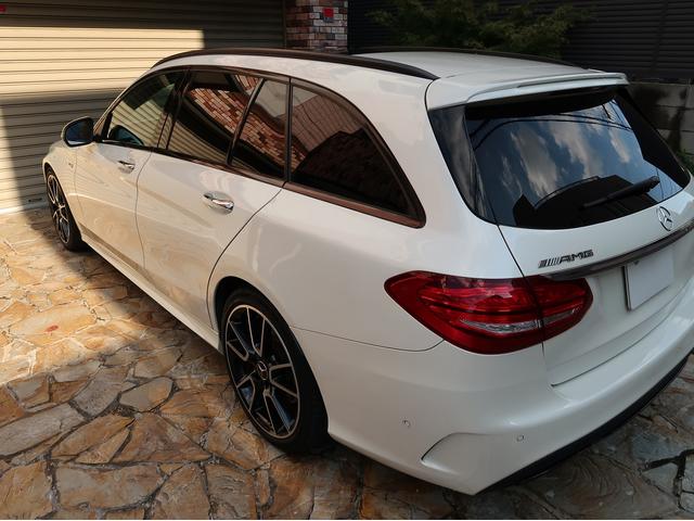 Cクラスステーションワゴン C43 4マチック ステーションワゴン クランベリーレッドレザーシート/Burmesterサウンド/レーダーセーフティ/ディストロニックプラス/12.3インチナビ/地デジ/バックカメラ/ETC/ヘッドアップディスプレイ(10枚目)