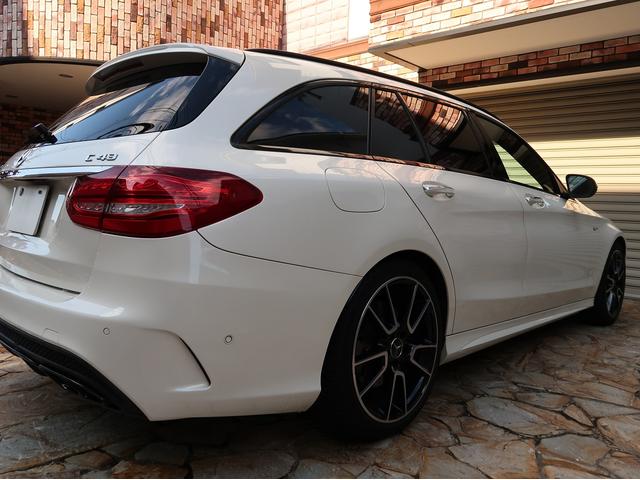 Cクラスステーションワゴン C43 4マチック ステーションワゴン クランベリーレッドレザーシート/Burmesterサウンド/レーダーセーフティ/ディストロニックプラス/12.3インチナビ/地デジ/バックカメラ/ETC/ヘッドアップディスプレイ(13枚目)