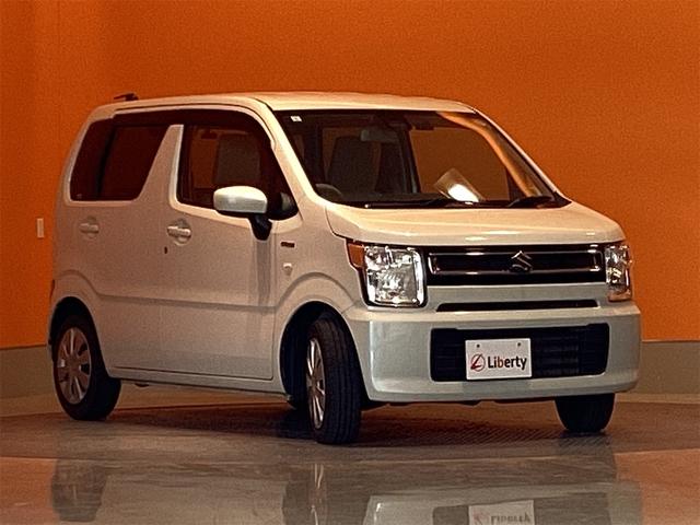 ワゴンR ハイブリッドFX ETC ナビ TV クリアランスソナー レーンアシスト 衝突被害軽減システム オートライト スマートキー アイドリングストップ 電動格納ミラー ベンチシート CVT ESC CD(6枚目)