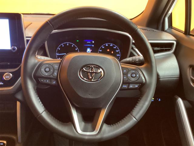 カローラクロス G ディスプレイオーディオ ETC バックカメラ クリアランスソナー オートクルーズコントロール レーンアシスト 衝突被害軽減システム TV オートマチックハイビーム オートライト LEDヘッドランプ(6枚目)