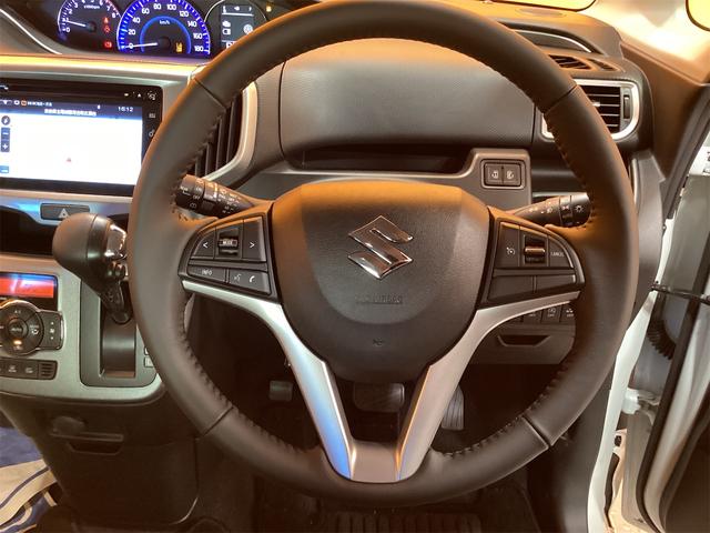 ソリオ ハイブリッドＭＺ　衝突軽減Ｂ　純正ナビ　ＴＶ　Ｂｌｕｅｔｏｏｔｈ対応　全方位カメラ　両側自動ドア　クルーズコントロール　革巻きステアリング　ＨＩＤヘッドライト　フォグライト　スマートキー　プッシュスタート　アイドリング（16枚目）