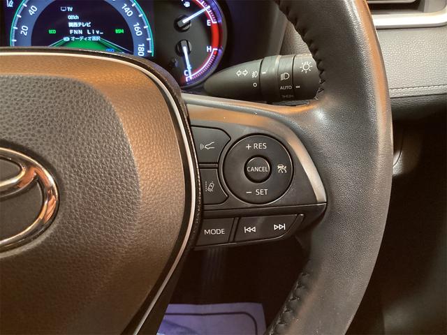 RAV4 G 4WD トヨタセーフティセンス 純正9インチナビ Bluetooth対応 Bカメラ アダプティブクルーズコントロール パワーバックドア 電子パーキング ステアリングヒーター LEDヘッドライト(23枚目)