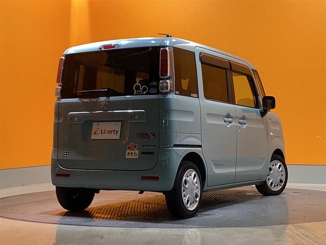 スペーシア ハイブリッドＸ　ＥＴＣ　両側電動スライドドア　ナビ　ＴＶ　クリアランスソナー　レーンアシスト　衝突被害軽減システム　オートライト　スマートキー　アイドリングストップ　電動格納ミラー　シートヒーター（8枚目）