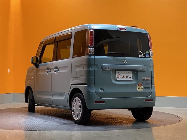 スペーシア ハイブリッドＸ　ＥＴＣ　両側電動スライドドア　ナビ　ＴＶ　クリアランスソナー　レーンアシスト　衝突被害軽減システム　オートライト　スマートキー　アイドリングストップ　電動格納ミラー　シートヒーター（10枚目）