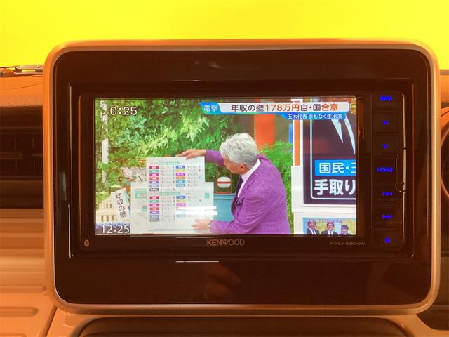 スペーシア ハイブリッドＸ　ＥＴＣ　バックカメラ　両側電動スライドドア　ナビ　ＴＶ　クリアランスソナー　レーンアシスト　衝突被害軽減システム　オートライト　スマートキー　アイドリングストップ　電動格納ミラー（39枚目）