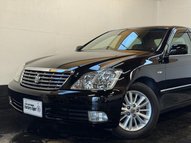 クラウン ロイヤルサルーンＧ　後期　走行４．９万ｋｍ　ダッシュボードリペア済み　純正ＨＤＤマルチナビ　リアクールボックス　電動リアサンシェード　リアエアコン　パワーシート　スマートキー　Ｐスタート　ＨＩＤ　フォグ　希少ロイサルＧ（3枚目）