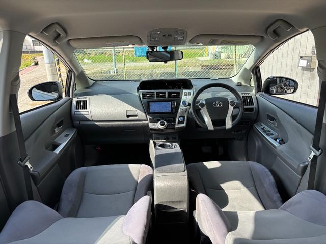 プリウスアルファ Sツーリングセレクション 1年保証付き・SDナビ・フルセグTV・バックカメラ・ETC・Bluetooth・前後ドライブレコーダー・プッシュスタート・スマートキー・スペアキーLEDライト(15枚目)