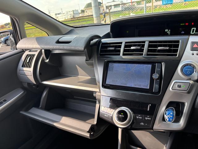 プリウスアルファ Sツーリングセレクション 1年保証付き・SDナビ・フルセグTV・バックカメラ・ETC・Bluetooth・前後ドライブレコーダー・プッシュスタート・スマートキー・スペアキーLEDライト(38枚目)