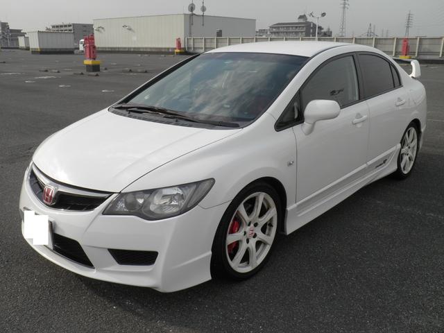 シビック タイプR 無限足回り 外マフラー 社外ナビ・フルセグTV(4枚目)