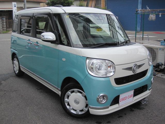 ムーヴキャンバス Gメイクアップ SAIII 両側PWスライドドア LEDヘッドライト エクリプスナビフルセグTV ETC(2枚目)