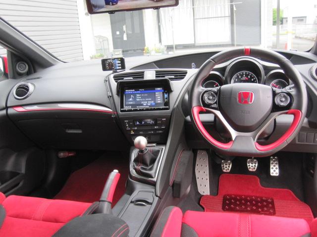 シビック タイプR ワンオーナー750台限定 純正ナビ JsRacinngECU書換 クスコLSD カーボンボンネット アルミラジエター(10枚目)