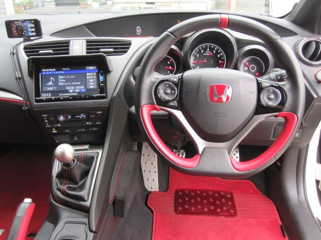 シビック タイプR ワンオーナー750台限定 純正ナビ JsRacinngECU書換 クスコLSD カーボンボンネット アルミラジエター(11枚目)