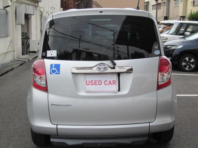 ラクティス Ｘ　ウェルキャブ車いす仕様Ｉリヤシート無定員４名　リアスロープタイプ　ナビ　バックカメラ　ＥＴＣ（7枚目）