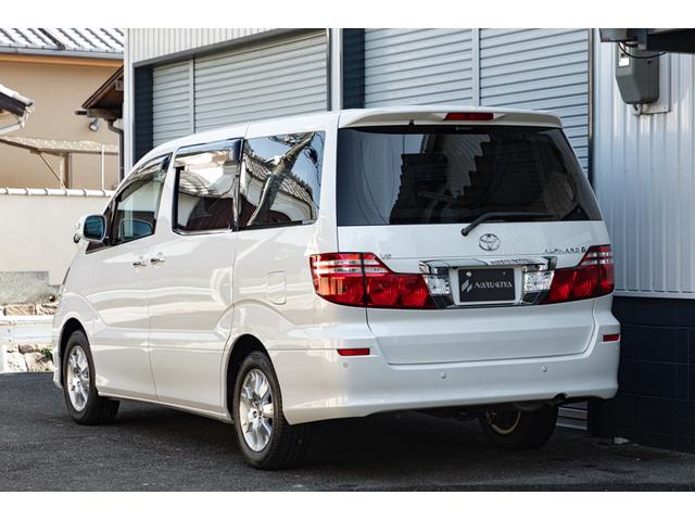 アルファードＶ ＭＺ　後期モデル　新品タイヤ　両側パワスラ　ストラーダメモリーナビ　フルセグ　ＤＶＤ　バックカメラ　スマートエントリー　クルーズコントロール　ＡＦＳ　ＥＴＣ　ヘッドランプレンズクリア再塗装（4枚目）