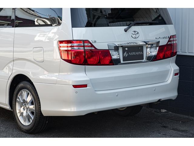 アルファードＶ ＭＺ　後期モデル　新品タイヤ　両側パワスラ　ストラーダメモリーナビ　フルセグ　ＤＶＤ　バックカメラ　スマートエントリー　クルーズコントロール　ＡＦＳ　ＥＴＣ　ヘッドランプレンズクリア再塗装（12枚目）