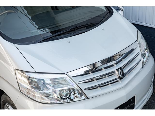 アルファードＶ ＭＺ　後期モデル　新品タイヤ　両側パワスラ　ストラーダメモリーナビ　フルセグ　ＤＶＤ　バックカメラ　スマートエントリー　クルーズコントロール　ＡＦＳ　ＥＴＣ　ヘッドランプレンズクリア再塗装（15枚目）