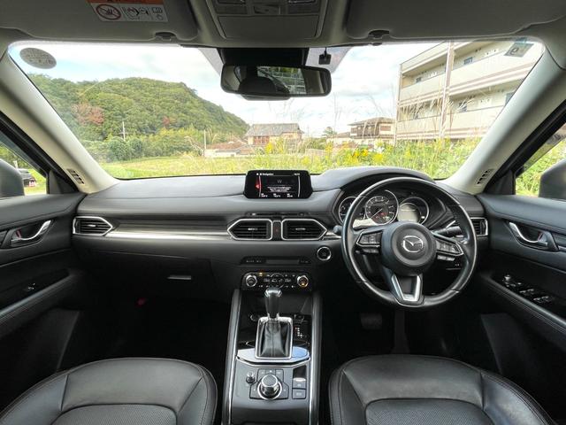 ＣＸ－５ ＸＤ　Ｌパッケージ　★禁煙車★黒革シート★純正ナビ★全方位カメラ★ＣＤ・ＤＶＤ・フルセグＴＶ★衝突軽減システム★ブラインドスポットモニター★ＡＣＣ★全席シートヒーター★ステアヒーター★パワーバックドア★コーナーセンサー★（5枚目）