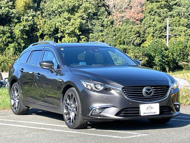 アテンザワゴン XD Lパッケージ ★禁煙車★純正ナビ★フルセグTV★バックカメラ★衝突軽減ブレーキ★レーダークルーズコントロール★黒革シート★ETC★USB★BSM★HUD★LED★BOSEサウンド★シートヒーター★車検整備付★(6枚目)
