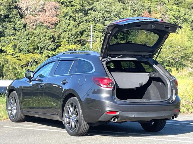 アテンザワゴン XD Lパッケージ ★禁煙車★純正ナビ★フルセグTV★バックカメラ★衝突軽減ブレーキ★レーダークルーズコントロール★黒革シート★ETC★USB★BSM★HUD★LED★BOSEサウンド★シートヒーター★車検整備付★(42枚目)