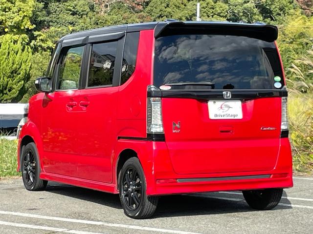Ｎ－ＢＯＸカスタム Ｇ・Ｌパッケージ　禁煙車　社外ナビＴＶ　バックカメラ　電動スライドドア　ＥＴＣ　ＨＩＤヘッドライト　Ｂｌｕｅｔｏｏｔｈ　リアサンシェード　アイドリングストップ　スマートキー２個　ＤＶＤ再生　ユーザー買取車　点検整備付（8枚目）