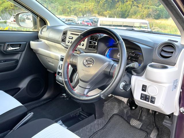 ミライース Ｘ　ＳＡＩＩＩ　禁煙車　スマートアシスト３　衝突軽減システム　レーンキープ　オートハイビーム　誤発進抑制　ＬＥＤヘッドライト　コーナーセンサー　ＥＴＣ　ドラレコ　キーレス　ＣＤ再生　ユーザー買取車　点検整備付（9枚目）