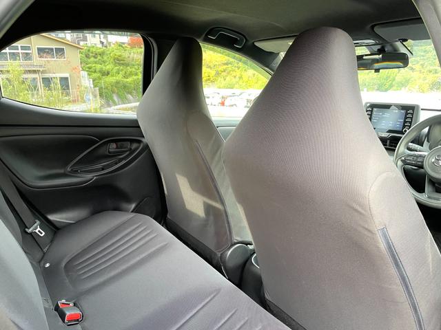 ヤリス Ｘ　禁煙車　純正ナビ　バックカメラ　衝突軽減システム　レーンキープ　前後ドラレコ　ディスプレイオーディオ　スマートキー　Ｂｌｕｅｔｏｏｔｈ　ＥＴＣ　ＵＳＢ　コーナーセンサー　プッシュスタート　車検整備付（34枚目）