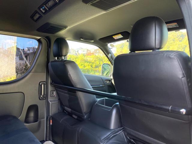 ハイエースバン スーパーGL ダークプライムII 禁煙車 ベットキット 社外ナビ フルセグTV 衝突軽減システム 両側電動スライドドア レーンキープ Bカメラ ETC LED フォグ ドラレコ Bluetooth USB スマートキー2個 車検整備付(39枚目)