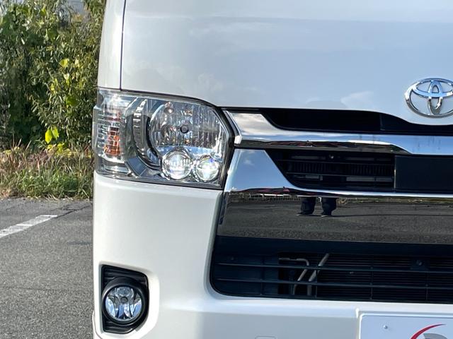 ハイエースバン スーパーGL ダークプライムII 禁煙車 ベットキット 社外ナビ フルセグTV 衝突軽減システム 両側電動スライドドア レーンキープ Bカメラ ETC LED フォグ ドラレコ Bluetooth USB スマートキー2個 車検整備付(46枚目)