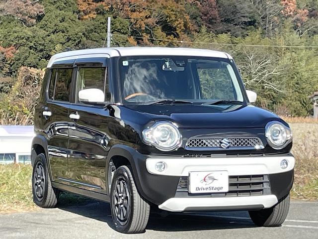 ハスラー Jスタイル 禁煙車 社外SDナビ 衝突軽減システム バックカメラ フルセグTV Bluetooth ETC シートカバー シートヒーター スマートキー2個 プッシュスタート DVD再生 HIDヘッドライト(4枚目)