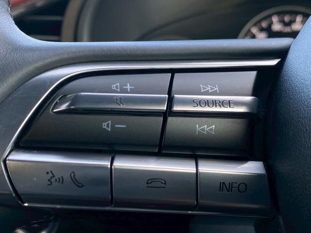 MAZDA3ファストバック 20Sバーガンディ セレクション 禁煙車 ワンオーナー 赤革シート 全方位カメラ BOSEサウンド レーダークルコン 衝突軽減システム レーンキープ ブラインドスポットモニター 純正ナビ フルセグTV シートヒーター スマートキー(17枚目)