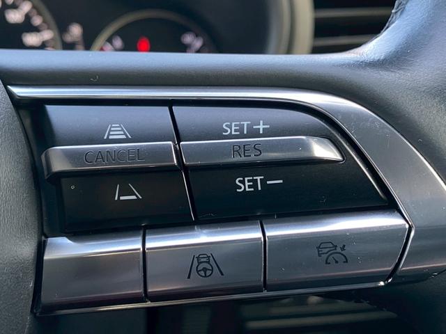 MAZDA3ファストバック 20Sバーガンディ セレクション 禁煙車 ワンオーナー 赤革シート 全方位カメラ BOSEサウンド レーダークルコン 衝突軽減システム レーンキープ ブラインドスポットモニター 純正ナビ フルセグTV シートヒーター スマートキー(19枚目)