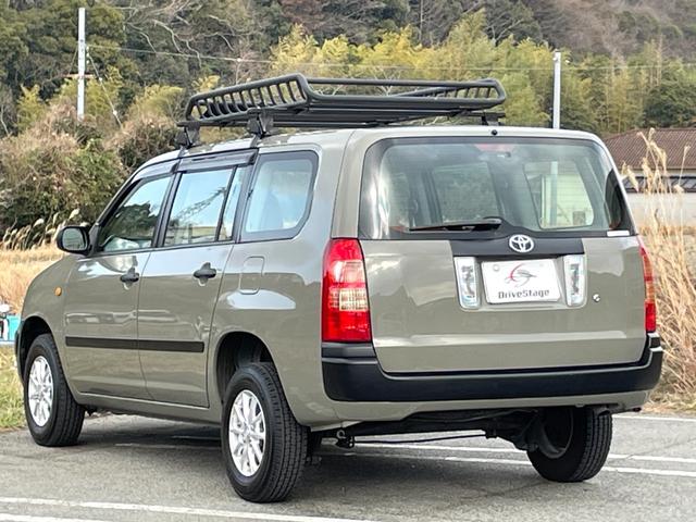 サクシードバン ＵＬ　禁煙車　オールペン　リフトアップ　革調シートカバー　社外ナビ　フルセグＴＶ　バックカメラ　ルーフキャリア　デジタルインナーミラー　Ｂｌｕｅｔｏｏｔｈ　ユーザー買取車　点検整備付（6枚目）