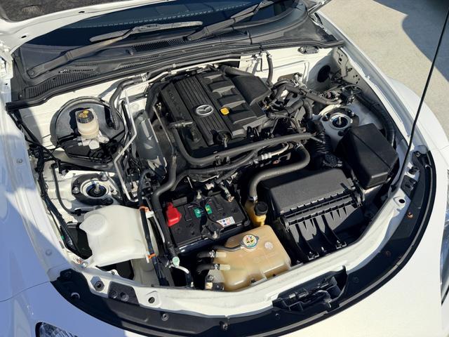 ロードスター ＶＳ　ＲＨＴ　電動オープン　エアロ　レザーシート　純正ナビ　ＴＶ　社外１７インチアルミ　車高調　スマートキー　ＥＴＣ　取説　保証書（35枚目）