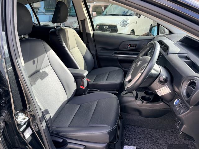 アクア Gブラックソフトレザーセレクション 純正ナビ TV バックカメラ スマートキー ETC(31枚目)