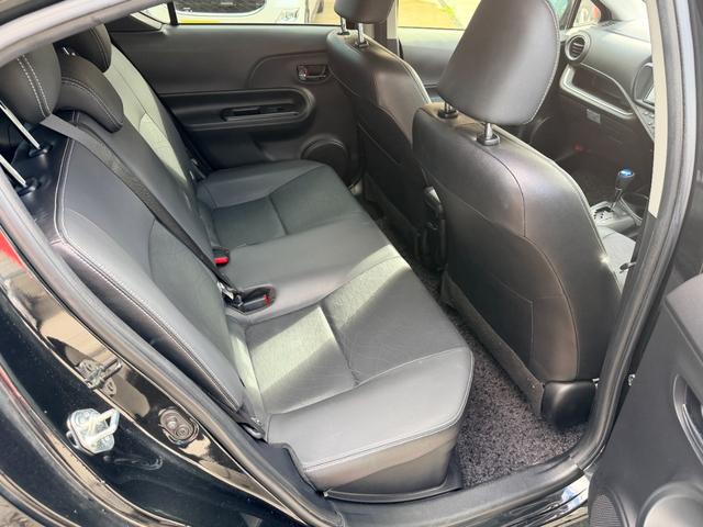 アクア Gブラックソフトレザーセレクション 純正ナビ TV バックカメラ スマートキー ETC(36枚目)