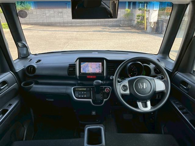 Ｎ－ＢＯＸ Ｇ　ＳＳパッケージ　両側電動スライドドア／社外ナビ／地デジＴＶ／バックカメラ／ＥＴＣ／ステアリングリモコン／スマートキー／前関ベンチシート／アイドリングストップ／スタッドレスタイヤ（11枚目）