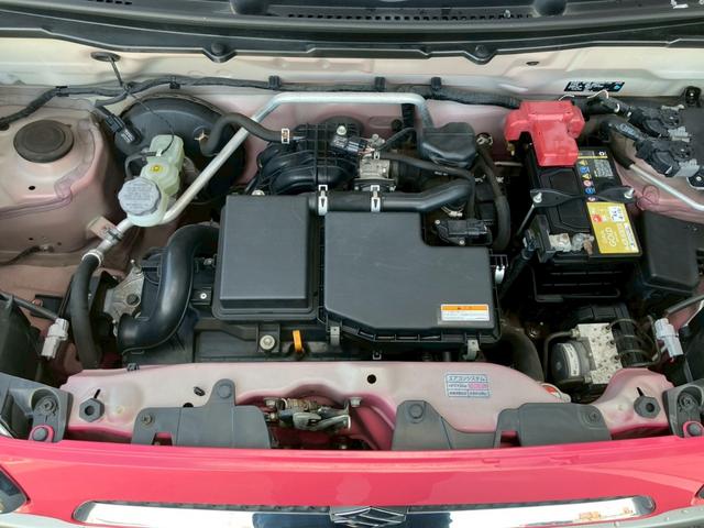 ハスラー Ｇ　ナビ　テレビ　ＢＴ　バックモニタードラレコ　スマートキー　プッシュスタート　レーダーブレーキサポート　シートヒーター　横滑り防止装置　アイドリングストップ　オートエアコン　純正ホワイトアルミ　電格ミラ（27枚目）