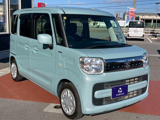 スペーシア ハイブリッドＸ　ナビ　ＴＶ　ＢＴオーディオ　両側電動スライド　ＥＴＣ　スズキセーフティーサポート　スマートキー　プッシュスタート　ロールサンシェード　ドライブレコーダー　シートヒーター　オートエアコン　コーナーセンサ（5枚目）