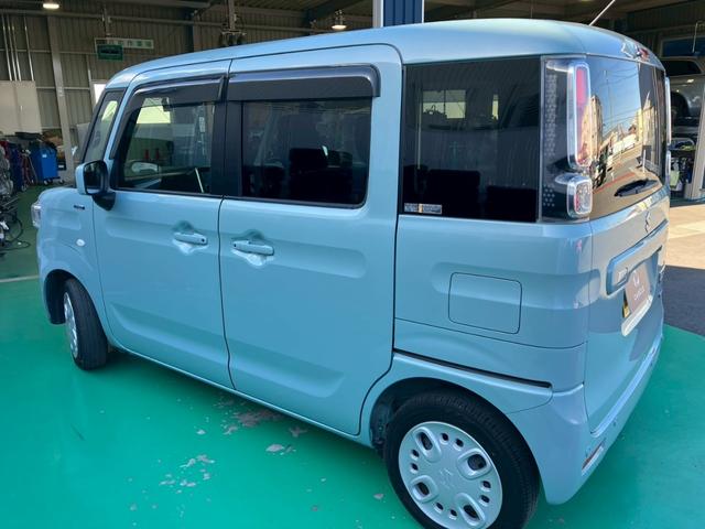 スペーシア ハイブリッドＸ　ナビ　ＴＶ　ＢＴオーディオ　両側電動スライド　ＥＴＣ　スズキセーフティーサポート　スマートキー　プッシュスタート　ロールサンシェード　ドライブレコーダー　シートヒーター　オートエアコン　コーナーセンサ（8枚目）