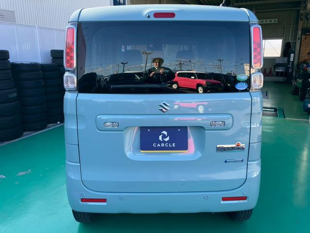 スペーシア ハイブリッドＸ　ナビ　ＴＶ　ＢＴオーディオ　両側電動スライド　ＥＴＣ　スズキセーフティーサポート　スマートキー　プッシュスタート　ロールサンシェード　ドライブレコーダー　シートヒーター　オートエアコン　コーナーセンサ（9枚目）