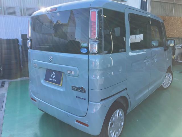 スペーシア ハイブリッドＸ　ナビ　ＴＶ　ＢＴオーディオ　両側電動スライド　ＥＴＣ　スズキセーフティーサポート　スマートキー　プッシュスタート　ロールサンシェード　ドライブレコーダー　シートヒーター　オートエアコン　コーナーセンサ（10枚目）