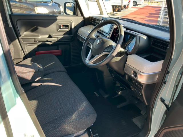 スペーシア ハイブリッドＸ　ナビ　ＴＶ　ＢＴオーディオ　両側電動スライド　ＥＴＣ　スズキセーフティーサポート　スマートキー　プッシュスタート　ロールサンシェード　ドライブレコーダー　シートヒーター　オートエアコン　コーナーセンサ（13枚目）